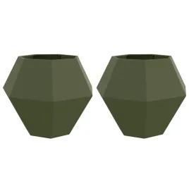 donica-2-pcs-zielony-oliwkowy-100-x-100-x-80-cm-stal