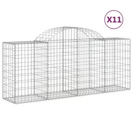 kosze-gabionowe-11-szt-200x50x80-100-cm-galwanizowane-zelazo