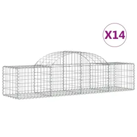 kosze-gabionowe-14-szt-200x50x40-60-cm-galwanizowane-zelazo