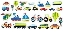 naklejki-piankowe-3d-transport-35szt