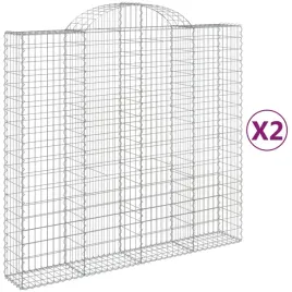 kosze-gabionowe-2-szt-200x50x180-200-cm-galwanizowane-zelazo