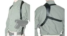 szelki-skorzane-do-kabury-jednoramienne-pistolet-rewolwer