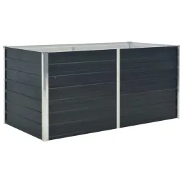 donica-ogrodowa-160x80x77-cm-antracytowa-stal-galwanizowana