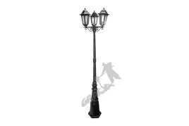 lampa-e03-z-kloszem-aluminiowym-3-osw-zeliwna-zeliwo-stojaca