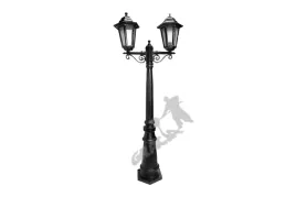 lampa-b02-z-kloszem-aluminiowym-2-osw-zeliwna-zeliwo-stojaca