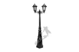 lampa-c02-z-kloszem-aluminiowym-2-osw-zeliwna-zeliwo-stojaca