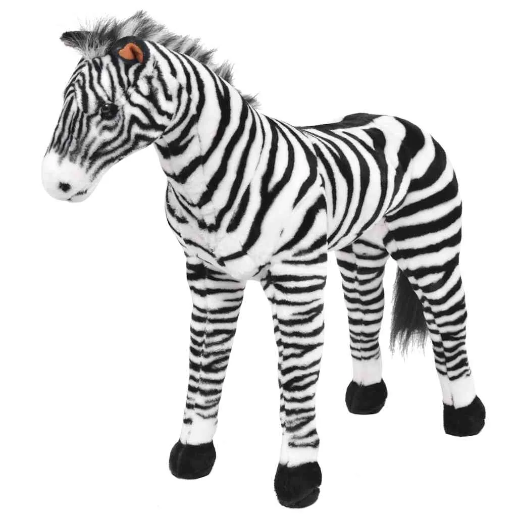 pluszowa-zebra-do-siedzenia-czarno-biala-81-x-66-cm-stalowa-rama-stan-nowy