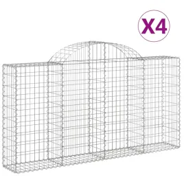 kosze-gabionowe-4-szt-200x30x100-120-cm-galwanizowane-zelazo