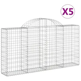 kosze-gabionowe-5-szt-200x30x100-120-cm-galwanizowane-zelazo