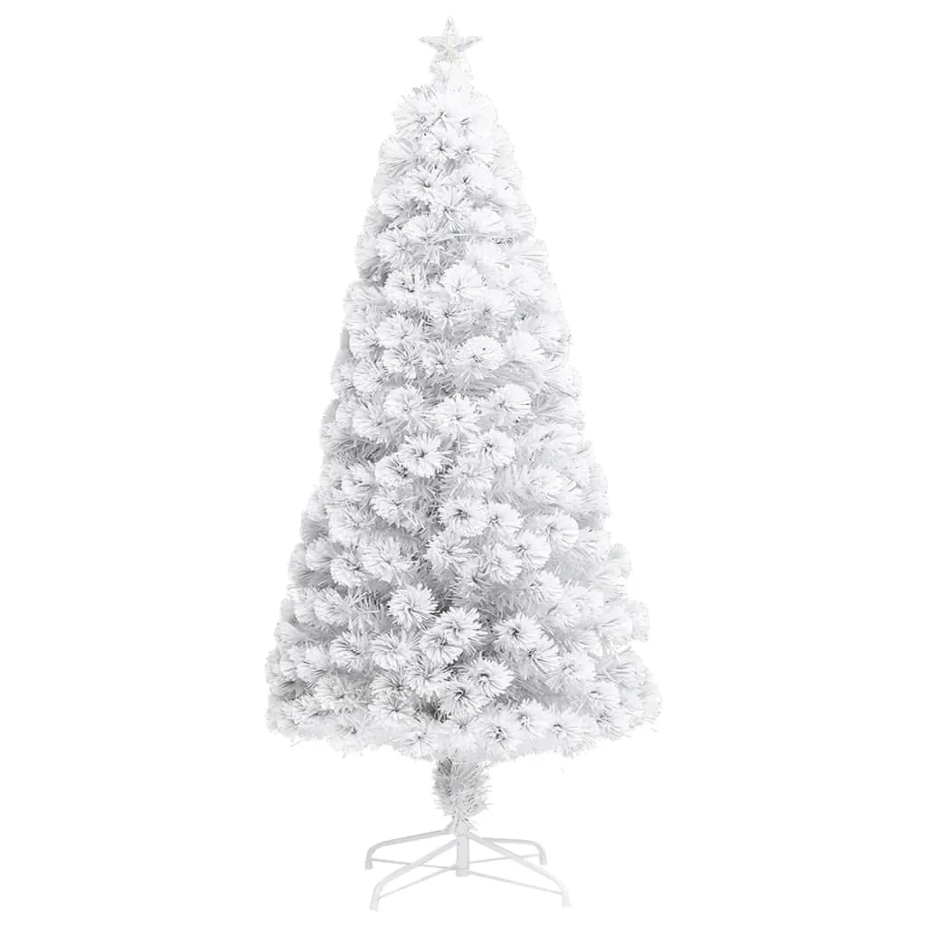 choinka-led-120-cm-biala-z-gwiazda-stan-nowy