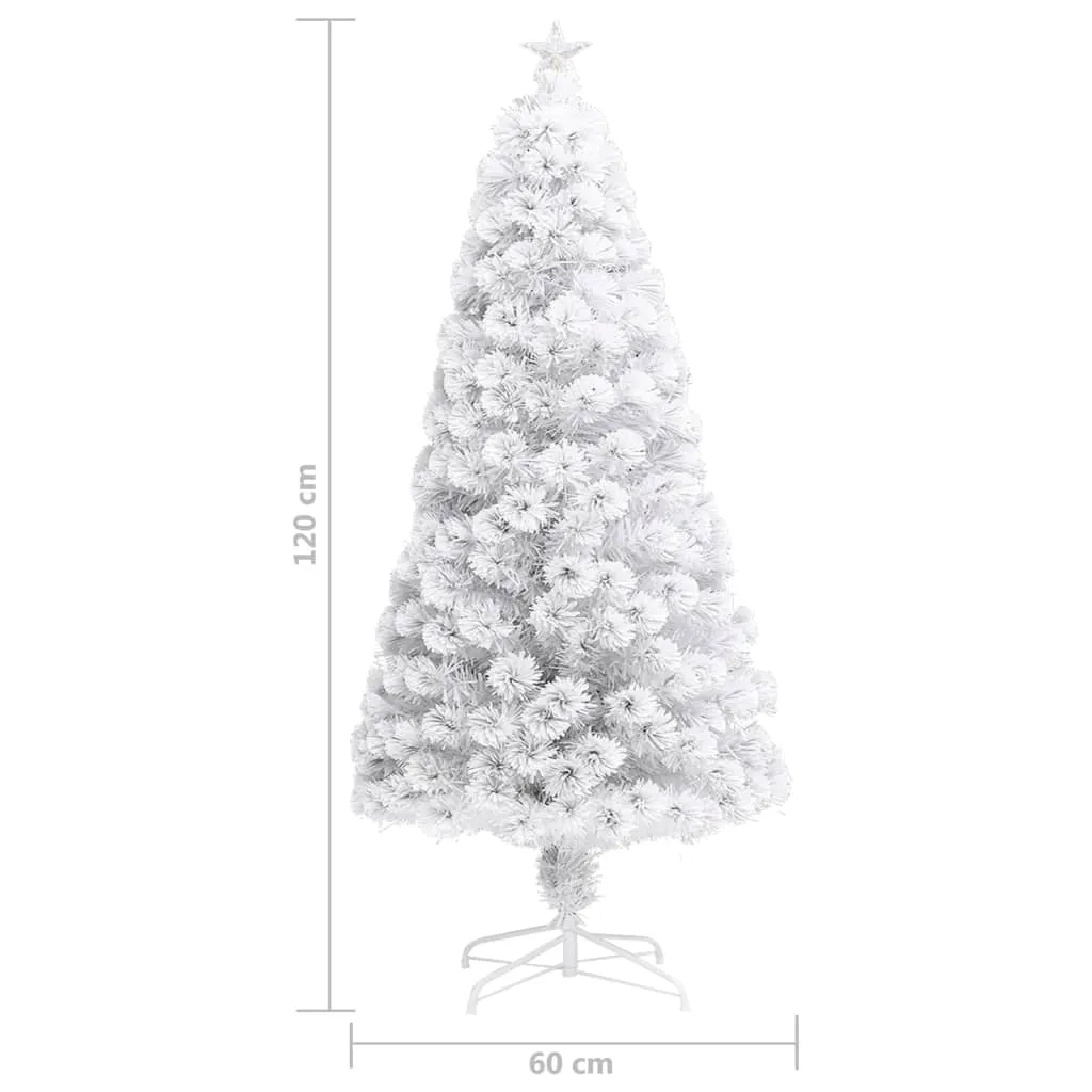 choinka-led-120-cm-biala-z-gwiazda-stan-nowy