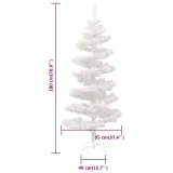 choinka-spiralna-led-180-cm-biala-stan-nowy-marka-bez-marki