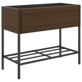 donica-ogrodowa-rattan-pe-brazowa-90x40x75cm