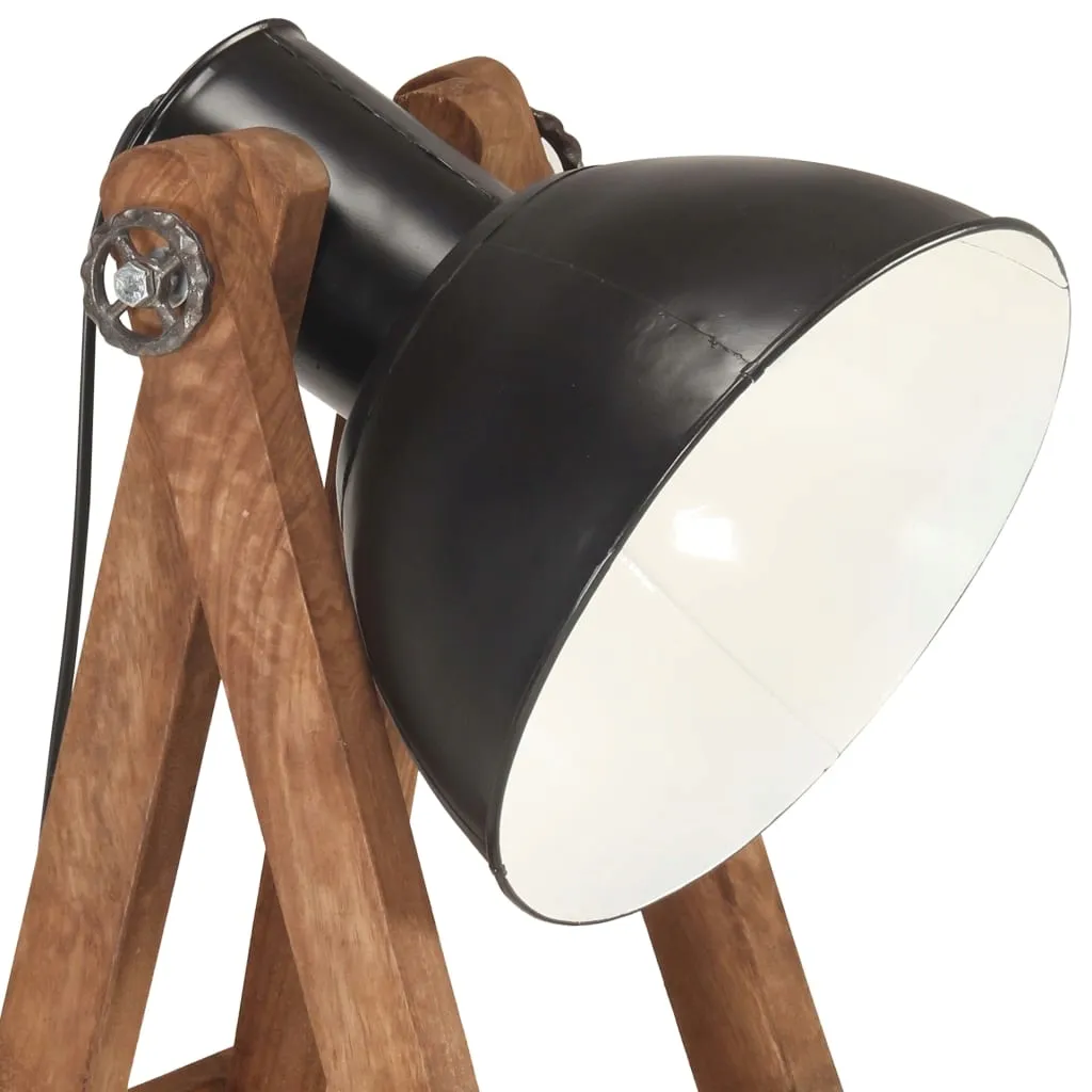 lampa-podlogowa-czarna-e27-lite-drewno-mango-stan-nowy