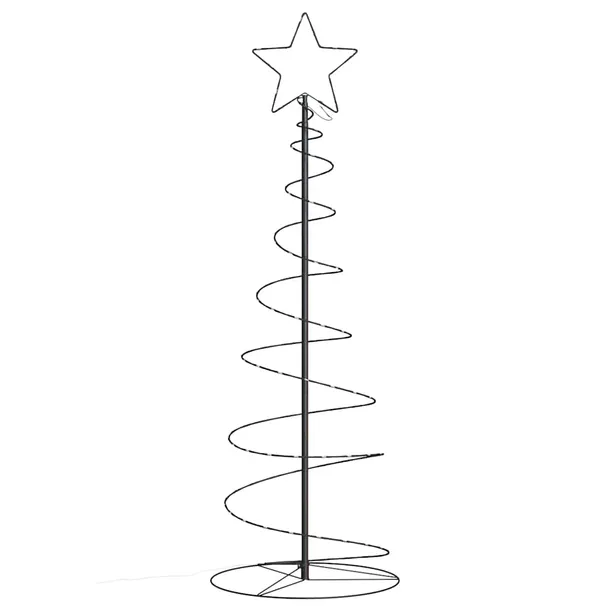 choinka-led-100-led-ciepla-biel-150-cm-marka-vidaxl