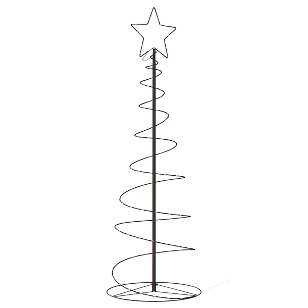 choinka-led-100-led-ciepla-biel-150-cm-stan-nowy-marka-vidaxl