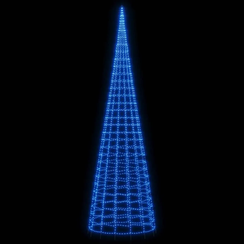choinka-led-800-cm-3000-led-niebieski-stan-nowy