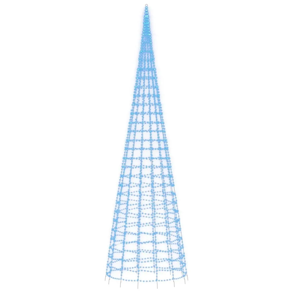 choinka-led-800-cm-3000-led-niebieski