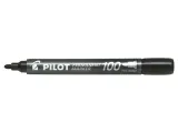 marker-permanentny-pilot-100-czarny-okragla-pentel