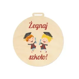 med045-uv-medal-z-nadrukiem-zegnaj-szkolo-dzieci