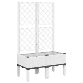 donica-ogrodowa-z-kratka-rattanowa-80x40x142-cm-biala