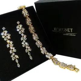 komplet-slubny-chloe-gold-floral-gold