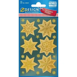 naklejki-zlote-gwiazdy