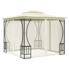 altana-ogrodowa-z-siatkami-300x300x265-cm-kremowa