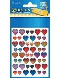 naklejki-folia-3d-serca