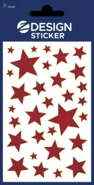 naklejki-foliowe-czerwone-gwiazdy