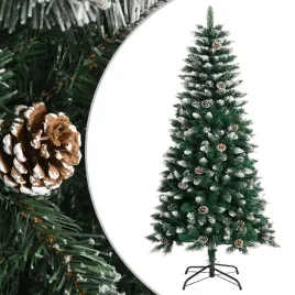 urocza-choinka-z-zawiasami-120-cm-zielona-i-biala