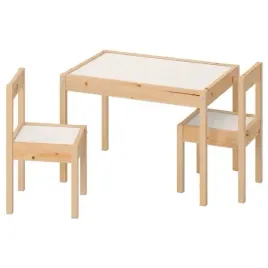 ikea-latt-stolik-dla-dziecka-2-krzeselka-sosna