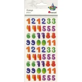 naklejki-wypukle-cyfry-ombre-mix-kolorow-54szt
