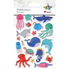 naklejki-wypukle-zwierzeta-wodne-mix-18szt