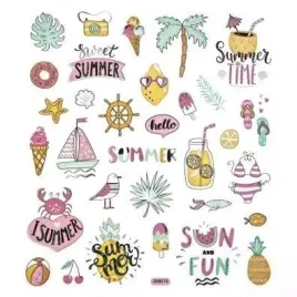 naklejki-z-brokatem-wakacje-32szt