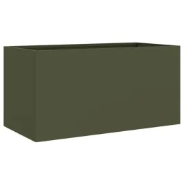donica-stalowa-oliwkowa-zielen-62x30x29cm