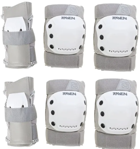 ochraniacze-raven-dexard-grey-l-stan-nowy