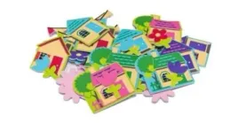 naklejki-z-pianki-kwiatki-i-domki-40szt