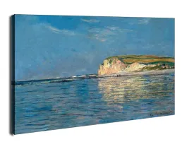 low-tide-at-pourville-near-dieppe-1882-claude-monet-obraz-na-plotnie