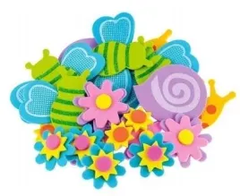 naklejki-z-pianki-wiosna-z-brokatem-18szt