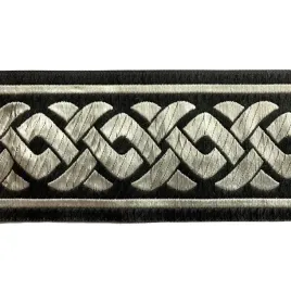 tasma-zakardowa-70069-czarno-srebrna-7-cm