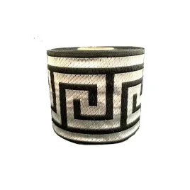 tasma-zakardowa-70062-czarno-srebrna-7cm