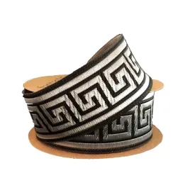 tasma-zakardowa-35062-czarno-srebrna-35cm