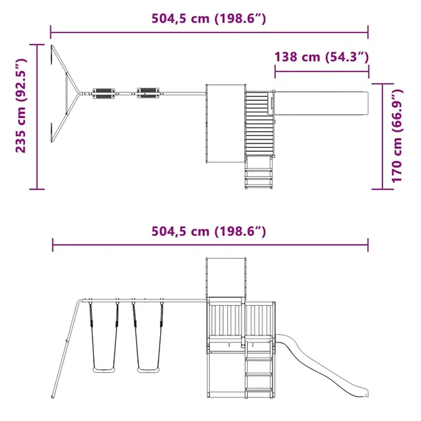 plac-zabaw-do-ogrodu-lite-drewno-sosnowe-kod-producenta-3279208-producent-vidaxl