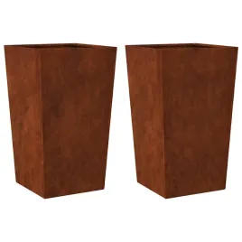 doniczki-ogrodowe-2-szt-45x45x75-cm-stal-kortenowska