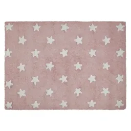120x160cm-pink-stars-eko-dywan-bawelniany-bialy