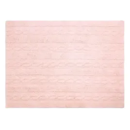 120x160cm-trenzas-soft-pinkeko-dywan-bawelniany-rozowy