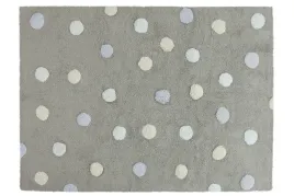 120x160-topos-tricolor-eko-dywan-bawelniany-szary-niebieskie-kropki
