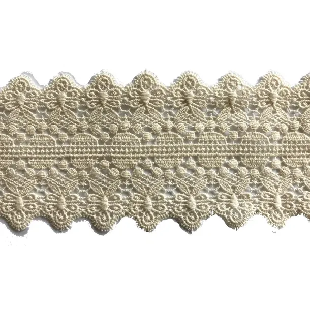 Gipiura bawełniana - CG- 590025 - naturalna - 10cm