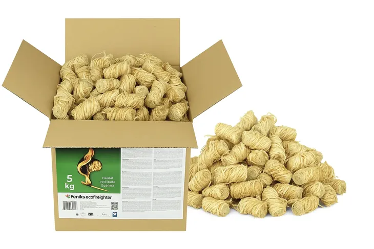 Podpałka 5 kg Do Kominka Grilla Pieca Feniks rozpalka